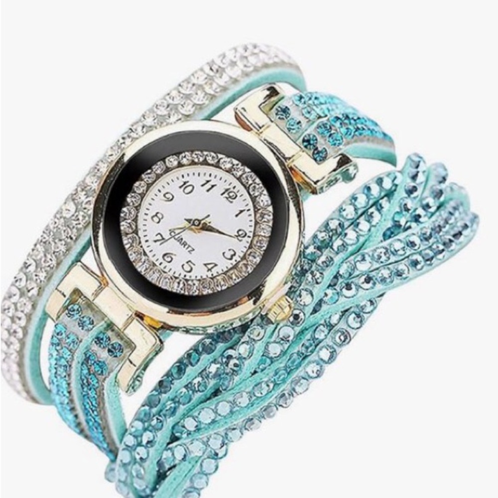 New Rhinestones Acqua Watch 💗